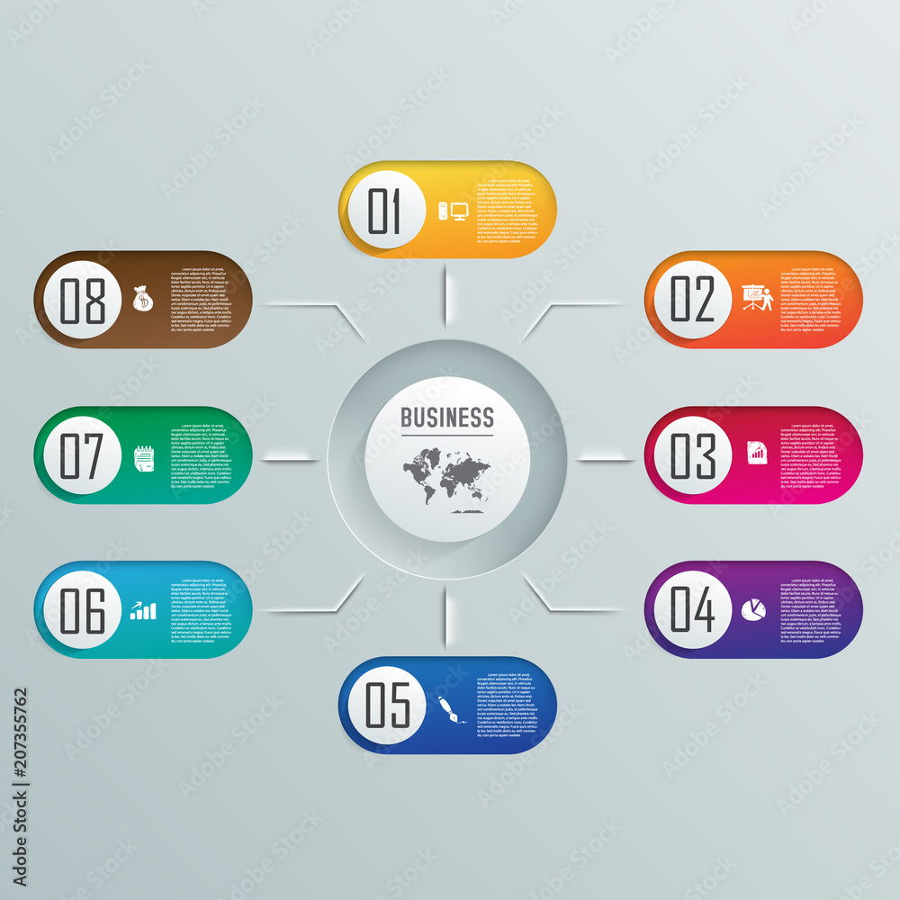 infographic layout background 