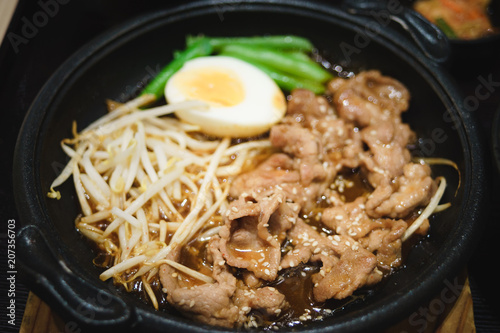 Fried Pork With Spicy Korean Sauce