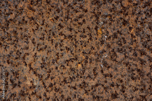 Background texture of surface rusted steel.