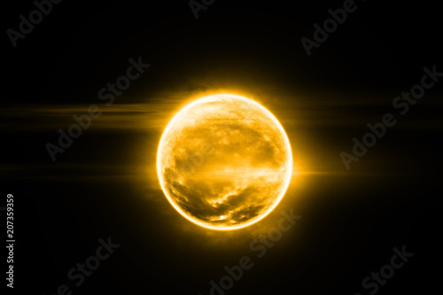 The sun in space fantasy
