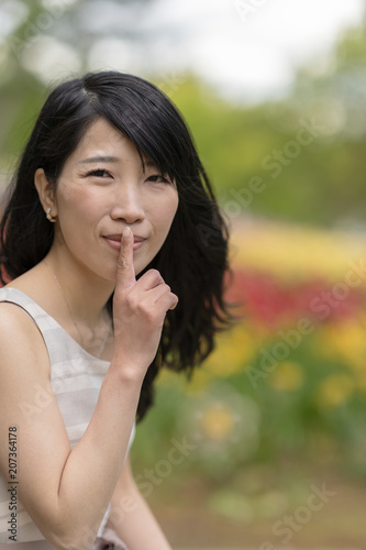 公園で彼女とデート