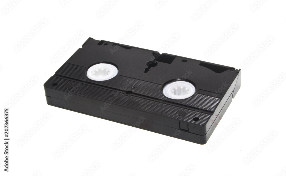 tape cassette isolated on white background tape cassette isolated on white background