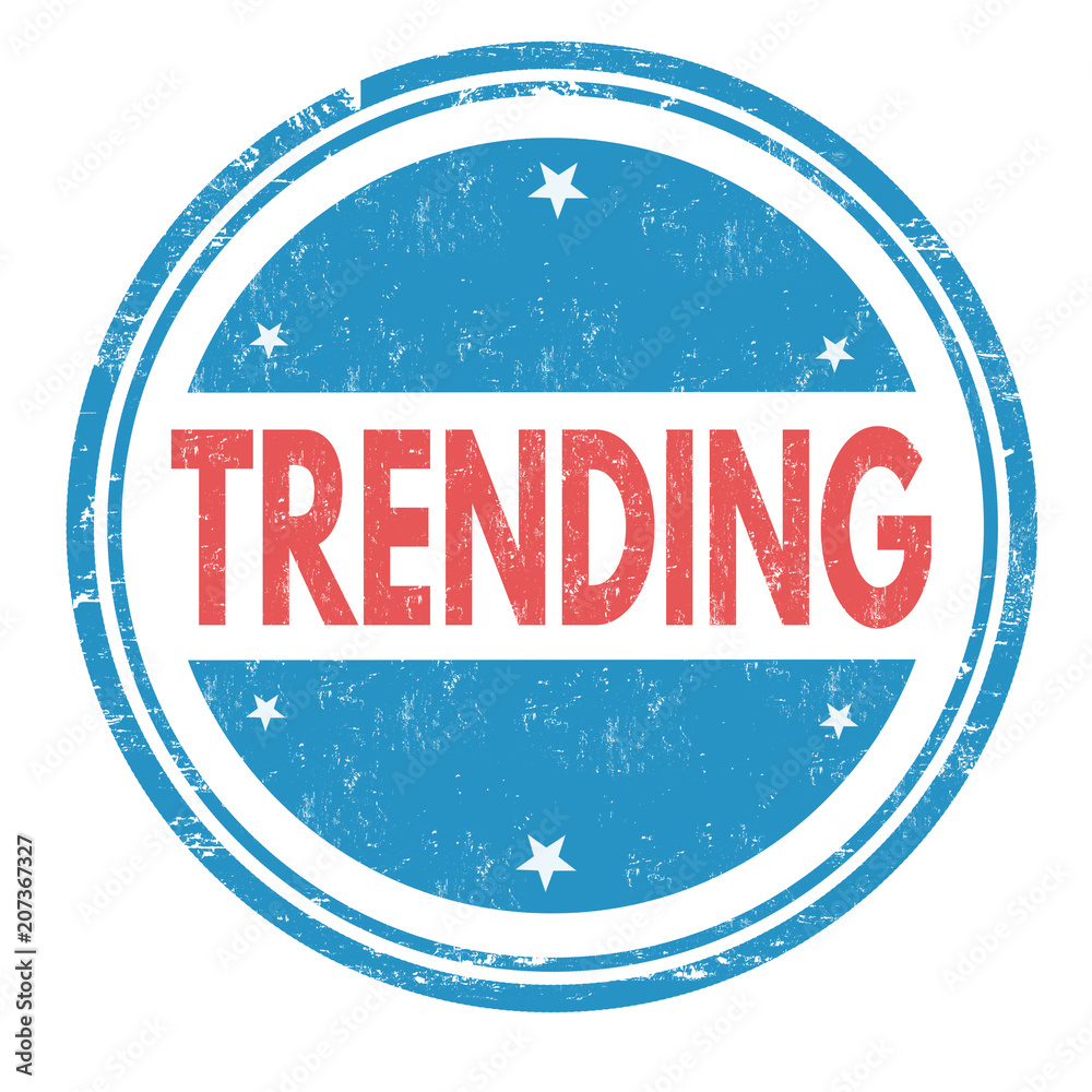Trending grunge rubber stamp Trending grunge rubber stamp