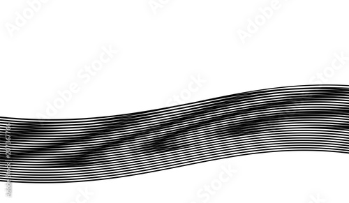 moire black line op art abstract vibrant background template