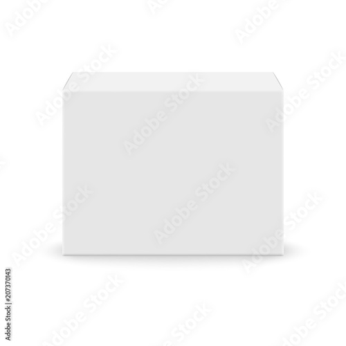 white blank box