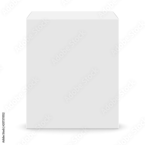 white blank box