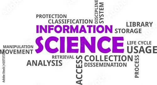 word cloud - information science