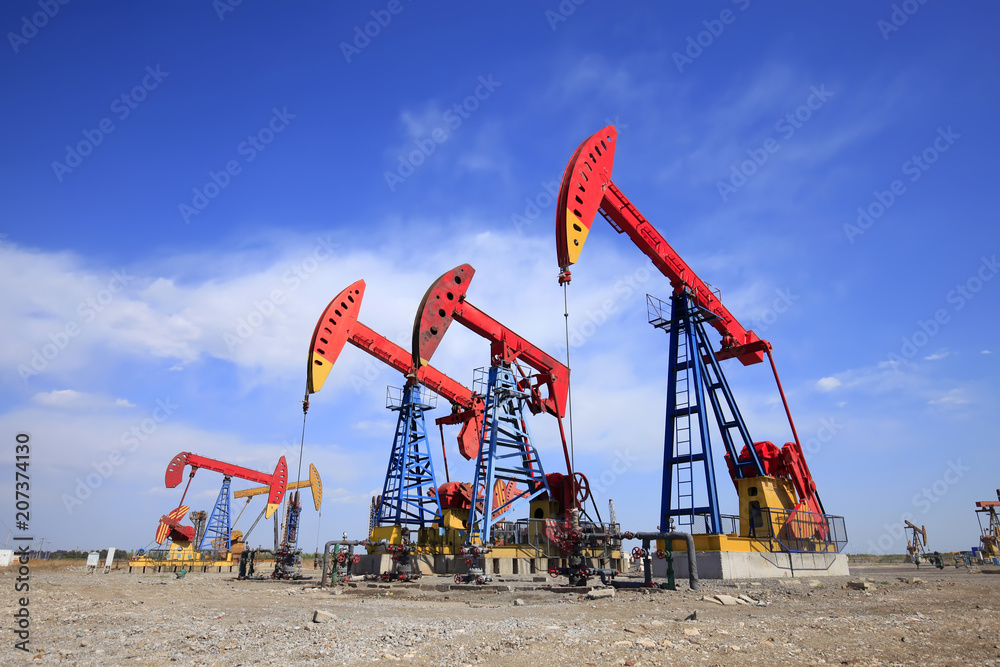 Oil pipeline in oil field Oil pipeline in oil field