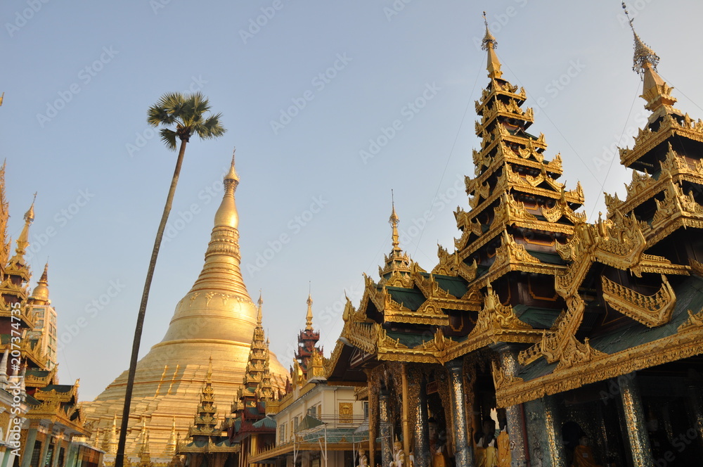 Temple in Myanmar (Burma)