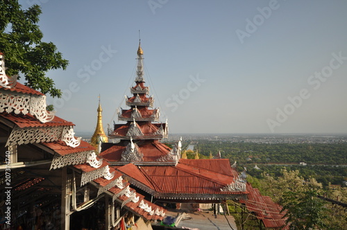 Temple in Myanmar  Burma 