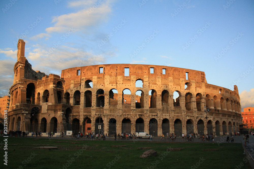 Roman Historical Building Coliseum