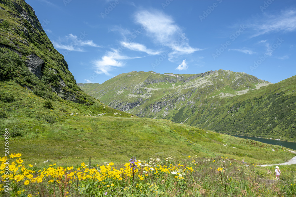 Wandern in den Bergen Wandern in den Bergen
