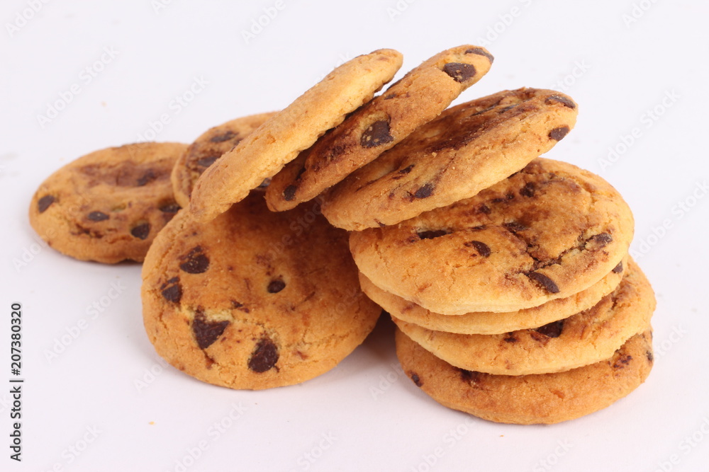 cookies isolated on white background cookies isolated on white background