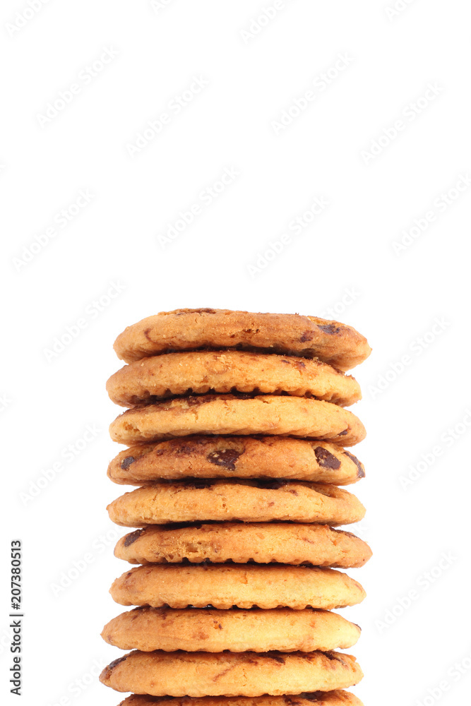 cookies isolated on white background cookies isolated on white background