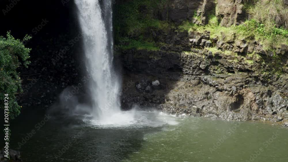 Rainbow Falls Close Up Shot of Bottom Falls Rainbow Falls Close Up Shot of Bottom Falls