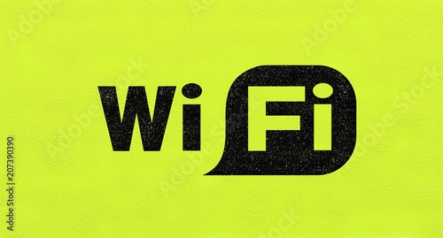 Naklejka Wifi