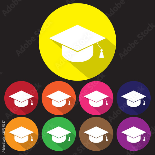 Student hat badge.