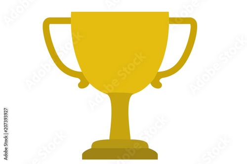 Copa de oro como trofeo. 