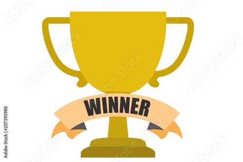 Copa de oro como trofeo. 