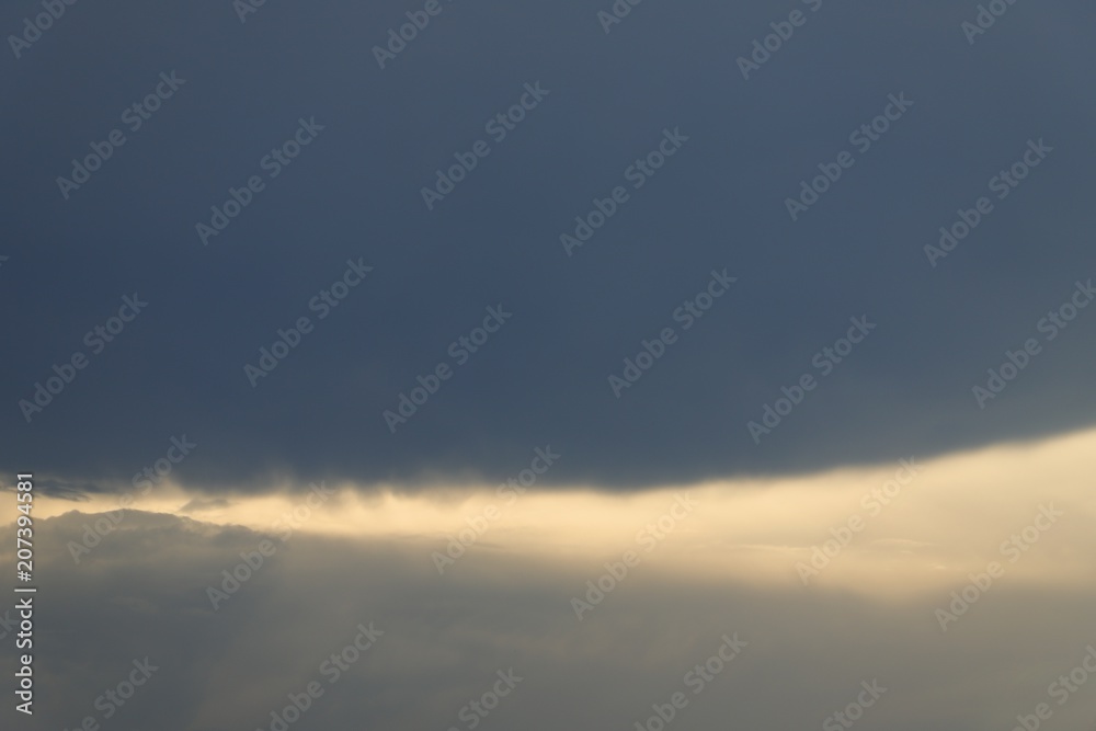 Obraz premium wolkengebilde