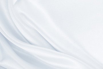 Smooth elegant grey silk or satin luxury cloth as wedding background. Luxurious background design
