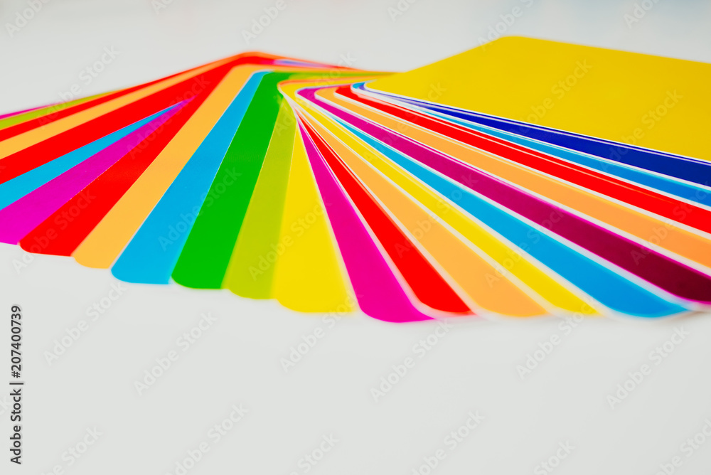 Fototapeta premium Guide color chart