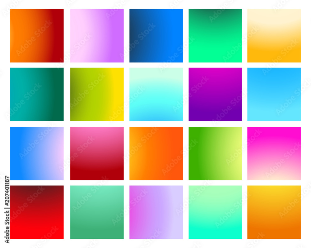 Vivid Gradient set