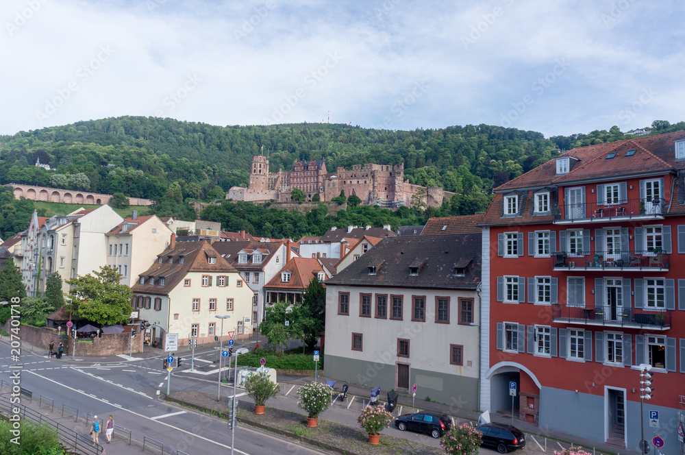 Heidelberg. Castle. Beautiful views. Pictures inside and outside the castle.  