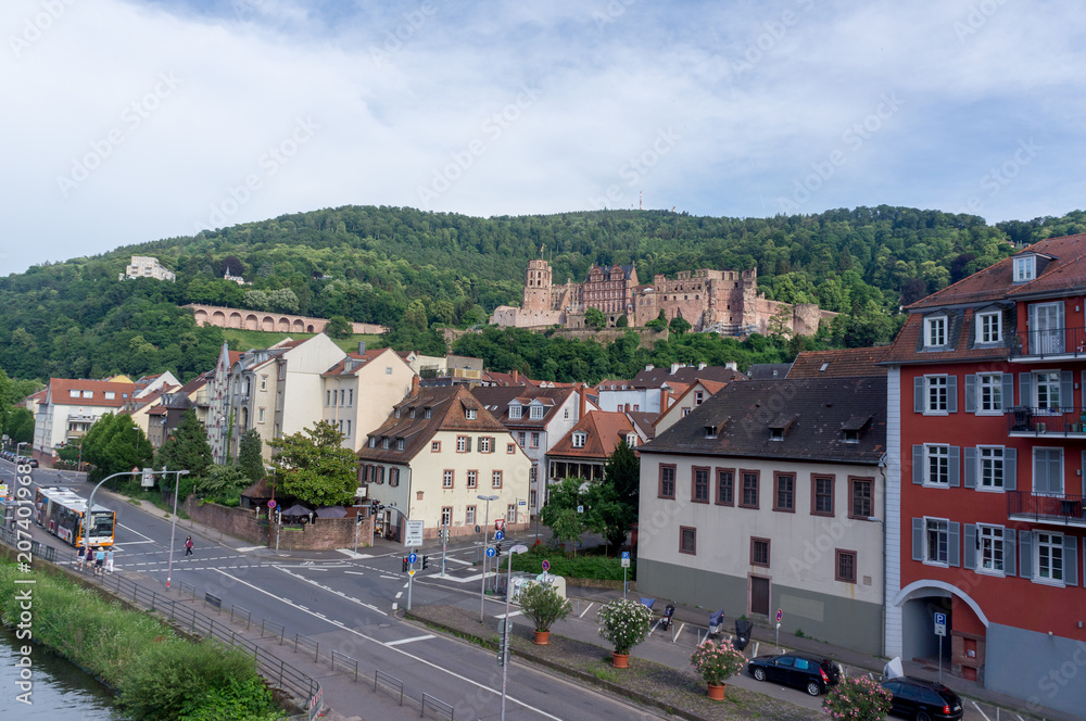 Heidelberg. Castle. Beautiful views. Pictures inside and outside the castle.  