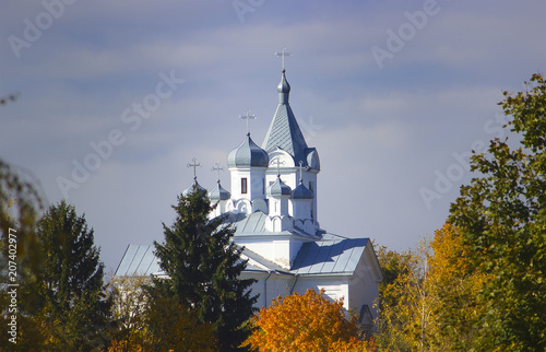 silhouette of church steeple