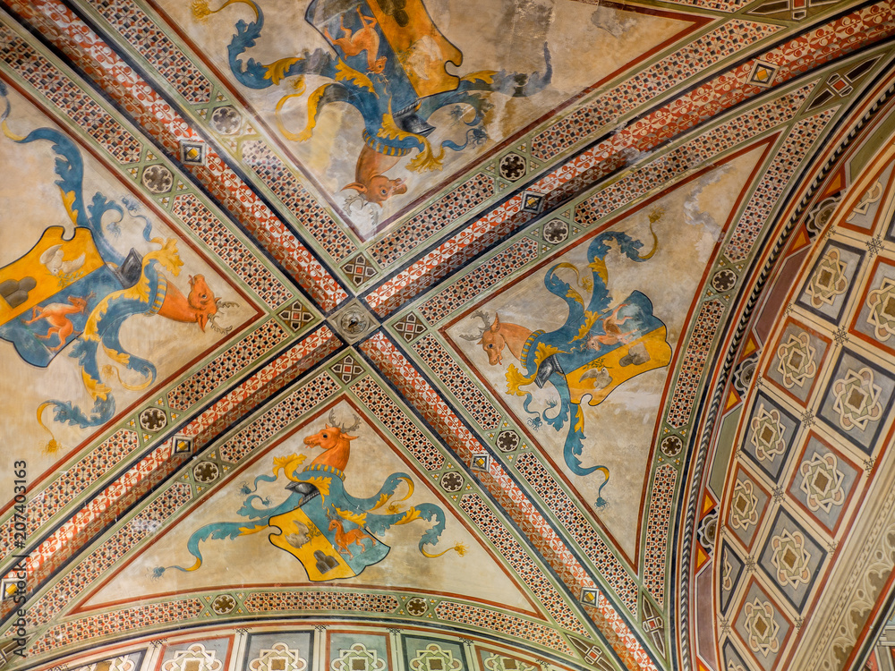 Chapel Ceiling, Sarzana Italy