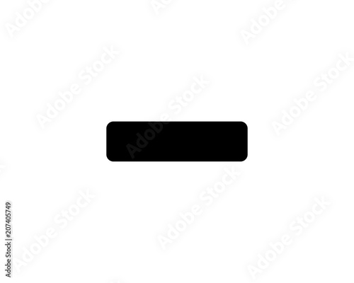 minus list button icon design set illustration,glyph style design, designed for web and app