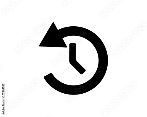 history list button icon design set illustration,glyph style design, designed for web and app