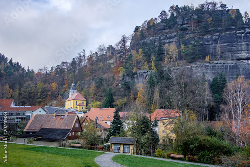 Landschaftsaufnahmen aus dem Zittauer Gebirge Jonsdorfer Felsenstadt