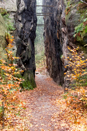 Foto Landschaftsaufnahmen aus dem Zittauer Gebirge Jonsdorfer Felsenstadt