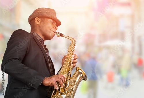 Canvas Print Jazz.