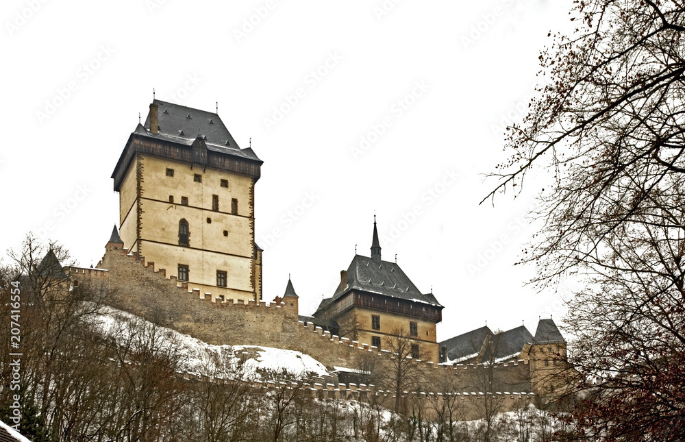 Karlstejn castle. Czech Republic