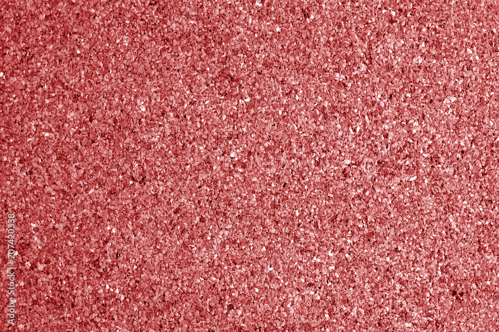 Fototapeta premium Cork board surface in red tone.