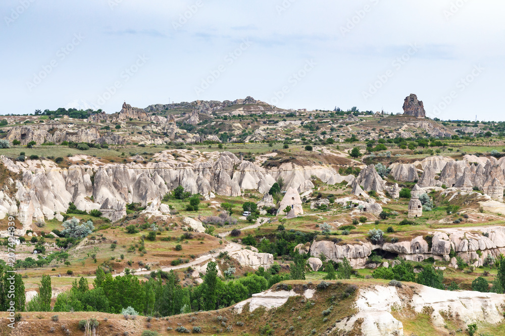 old mountains in Goreme National Park