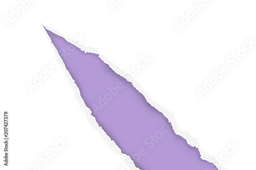 Papier Riss violett