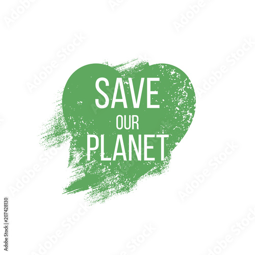 Love the earth vector