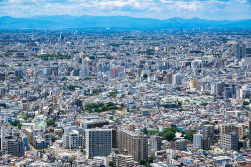 東京 住宅が密集する都市風景