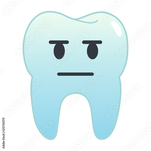 Zahn Emoji - kritisch