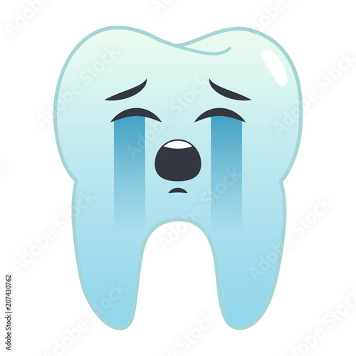 Zahn Emoji - heulend