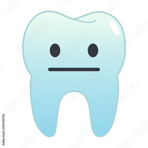 Zahn Emoji - neutral