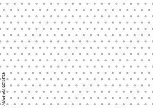 Seamless triangle pattern. Geometric abstract texture background. Grey and white color. Vector illustration