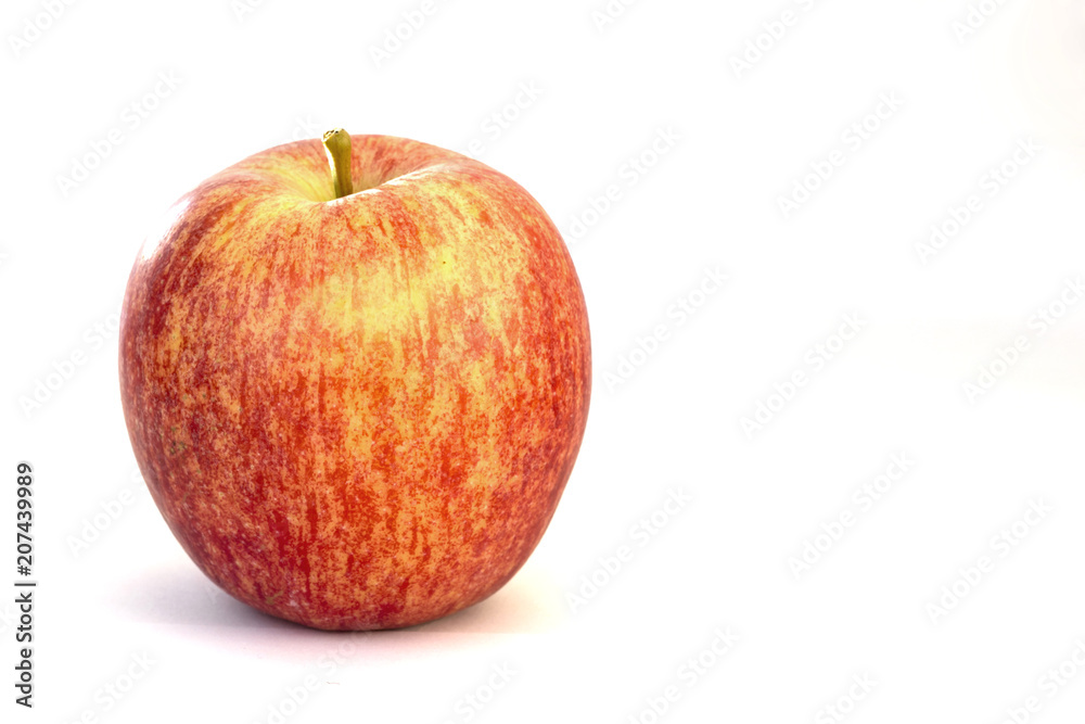 Single apple isolated on white background Single apple isolated on white background