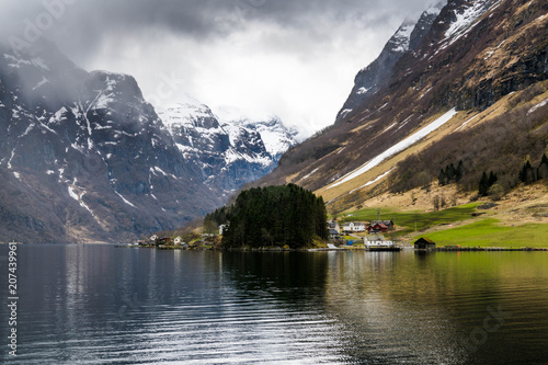 Sailibg the Nærøyfjord