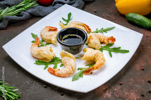 fried tempura shrimp