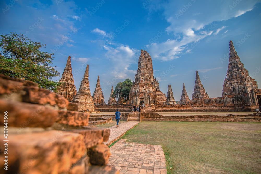 Wat Phra Nakhon Si Ayutthaya, Thailand is a historic site with valuable buildings. Wat Phra Nakhon Si Ayutthaya, Thailand is a historic site with valuable buildings.